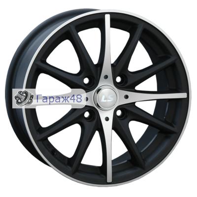 LS 234 R15 / 6.5J PCD 4x100 ET 40 ЦО 73.1 Литые Черный матовый полированный
